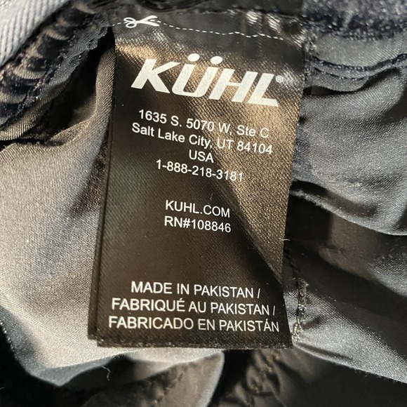 Kuhl Kontour Flex Jeans Size 6 Denim Straight Pants Dark Wash Stretch - Picture 14 of 16